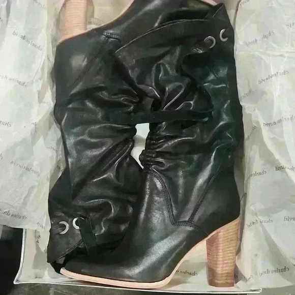 New Charles David Slouch Mika Boots - Picture 6 of 9